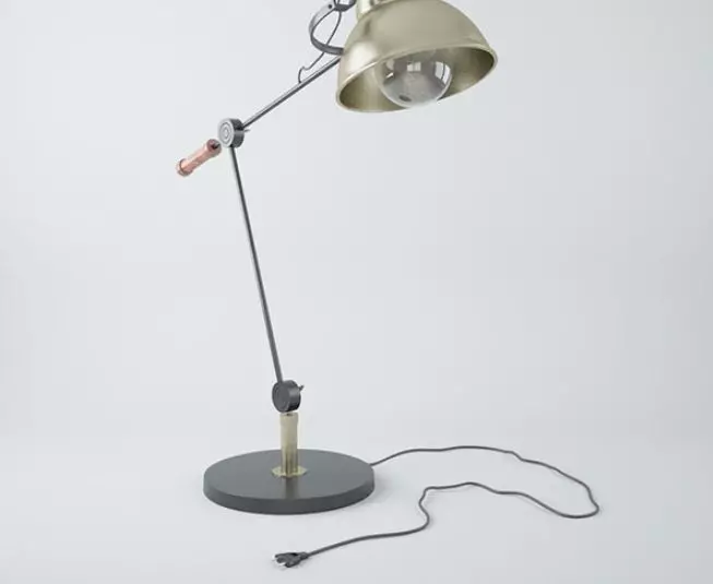 Bennett desk Lamp 3D model_0