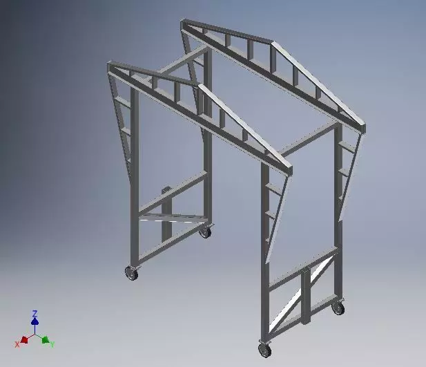 GANTRY 1 TON 3D model_0