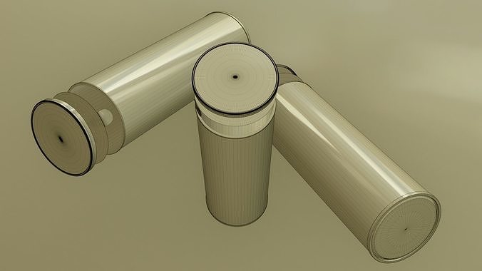 Pringles Original Low-poly 3D model 7