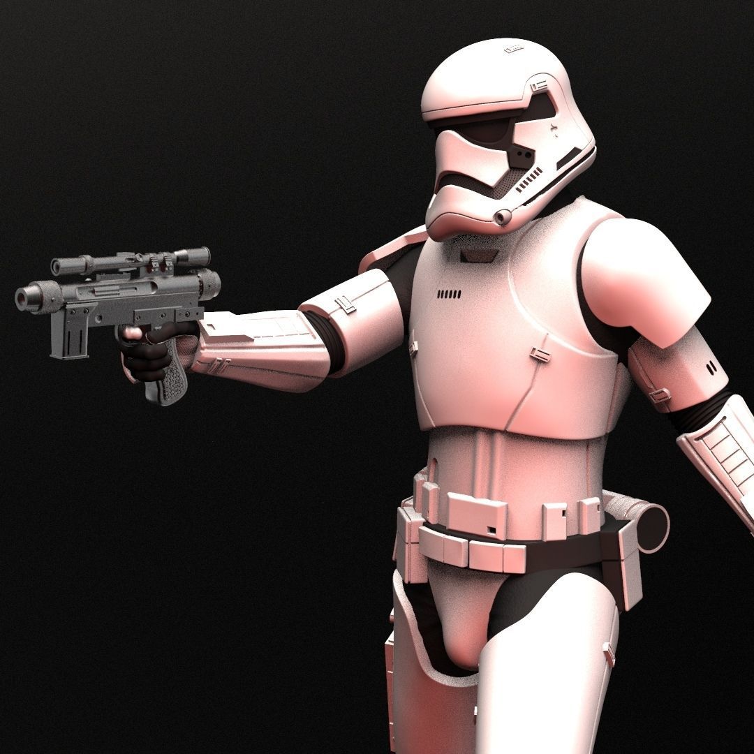 Stormtrooper First Order 3D print model_1