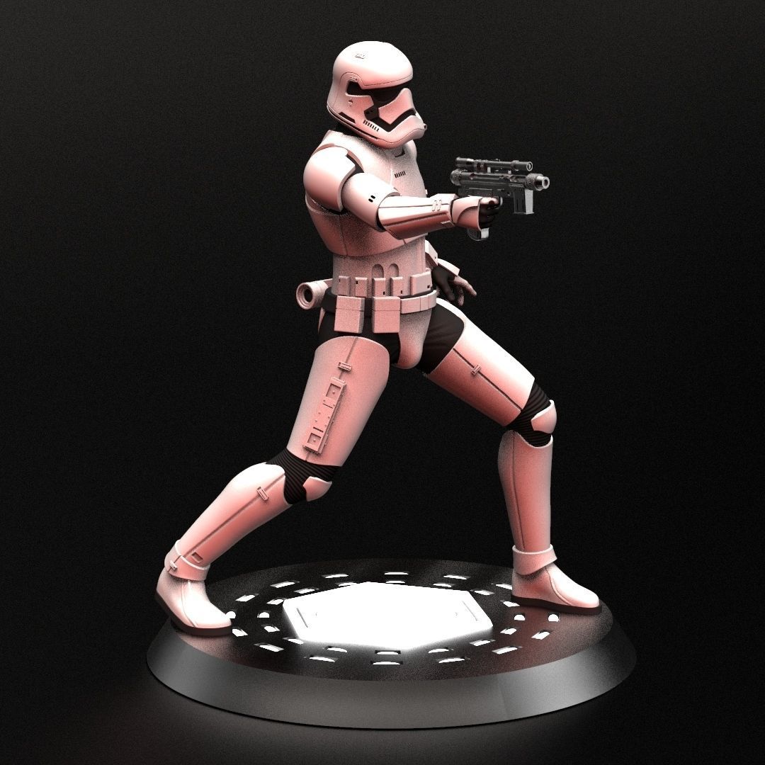 Stormtrooper First Order 3D print model_2