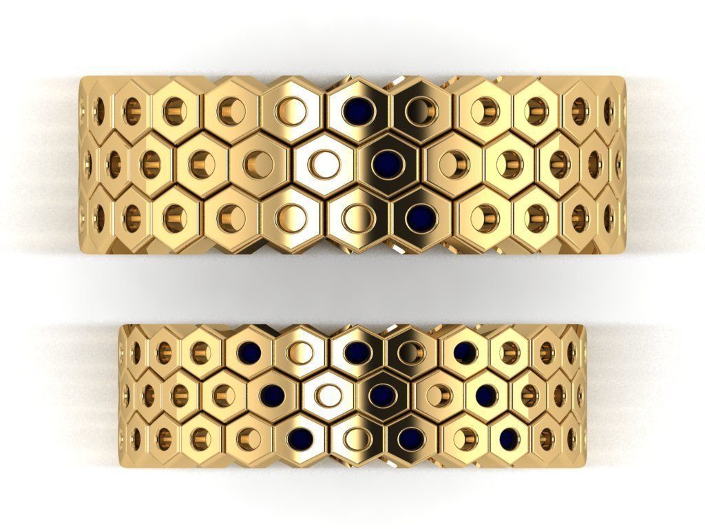 ring set 23 collection1 3D print model_6