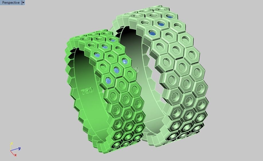 ring set 23 collection1 3D print model_28