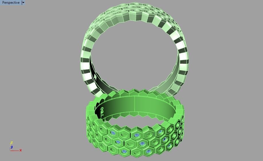 ring set 23 collection1 3D print model_12