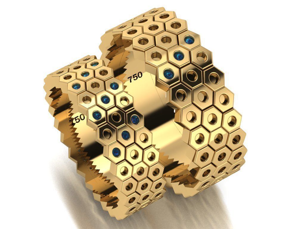 ring set 23 collection1 3D print model_19