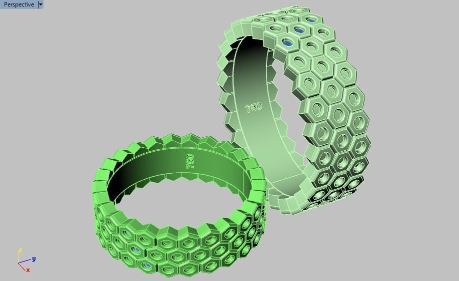 ring set 23 collection1 3D print model_18