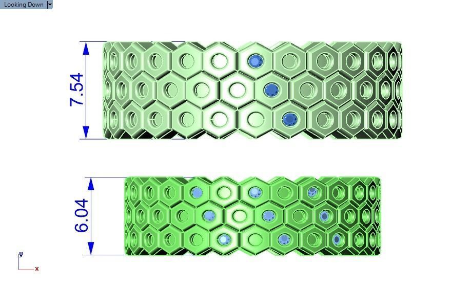 ring set 23 collection1 3D print model_24