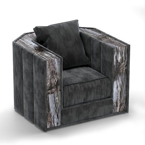 Visionnaire Davis armchair 3D model