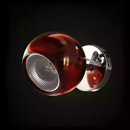 Wall Mounted Red Light Fixture