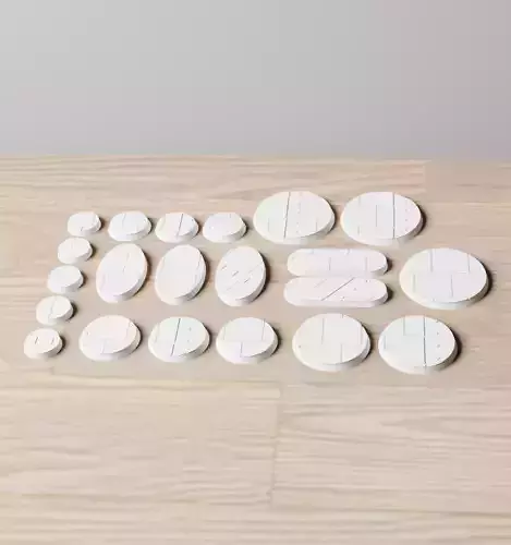 Industrial Deck Plate Base Set 3D print model