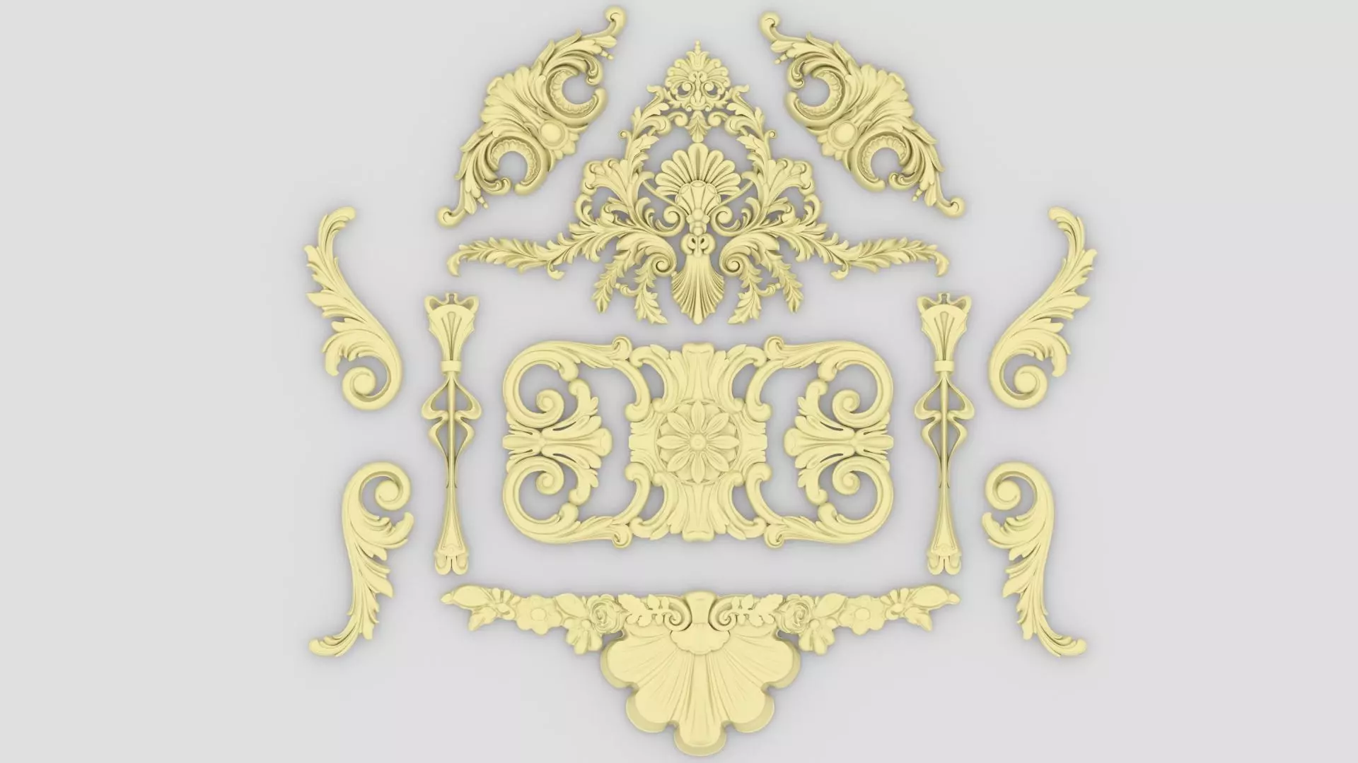 Big Ornament Collection 3D print model