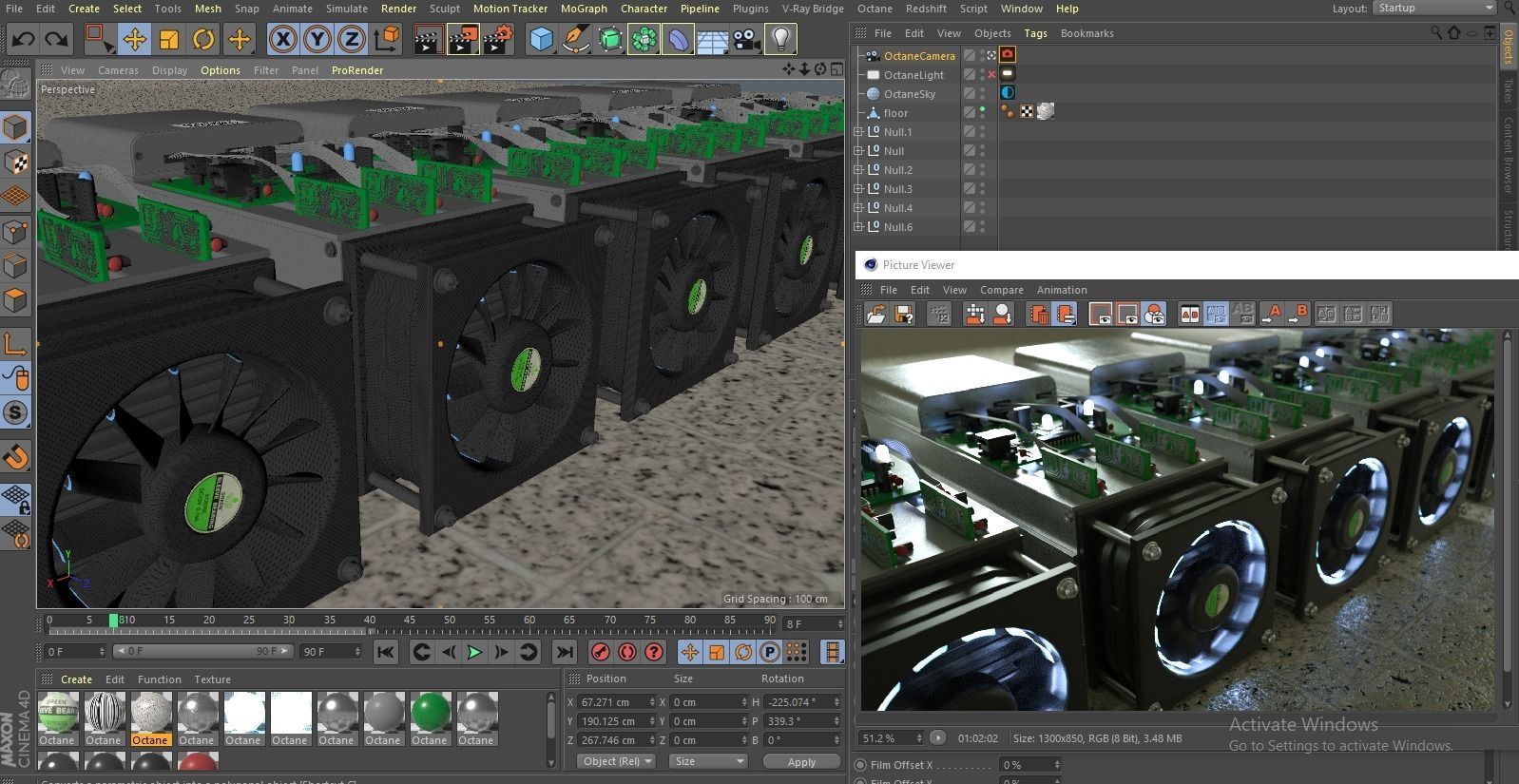 Antminer Cryptocurrency Mining Hardware - S9j 3D model_4