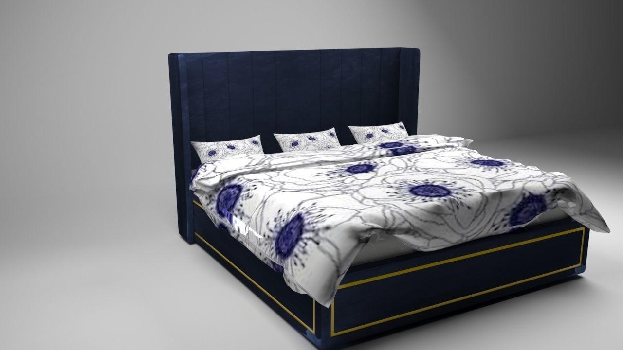 BED HOUSE 3D model_1