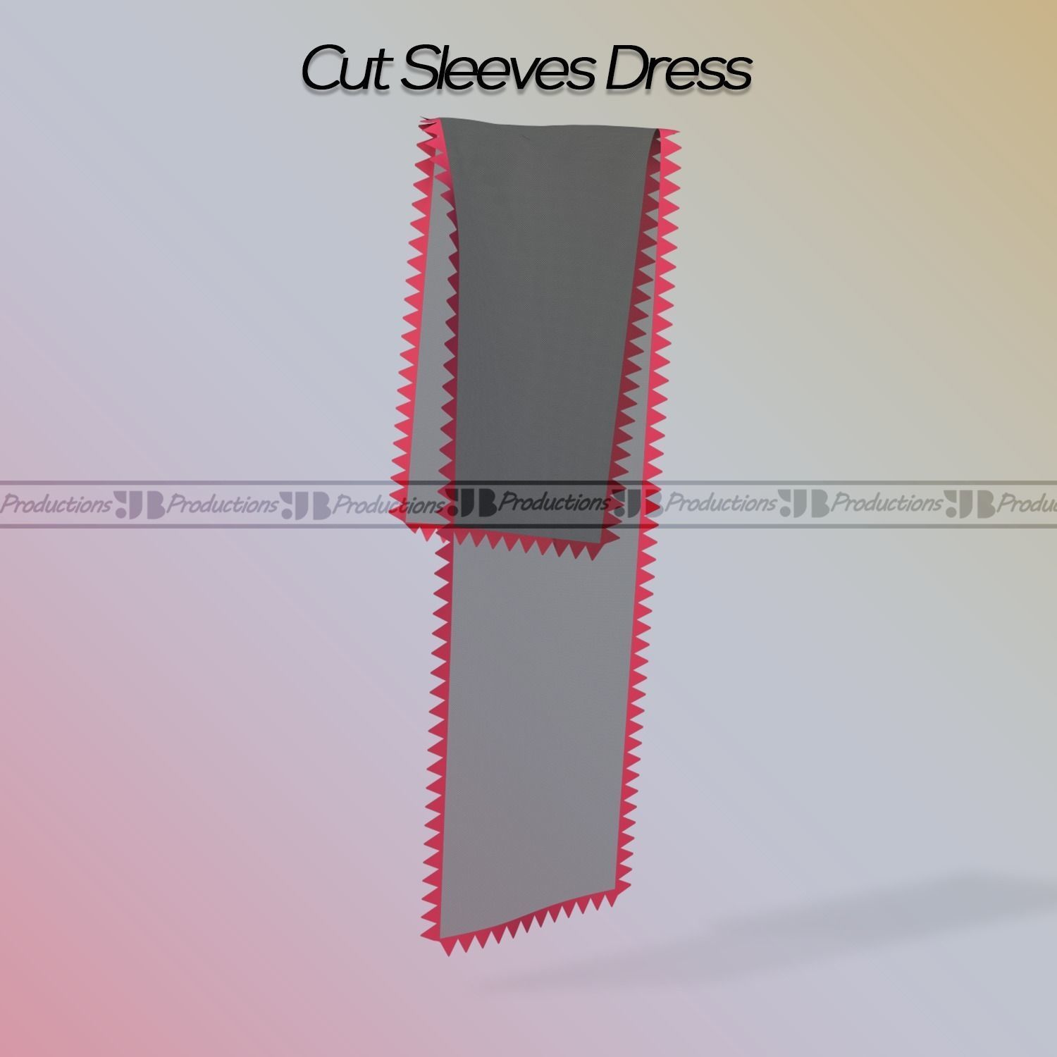 Indian wedding dress 3D model_6