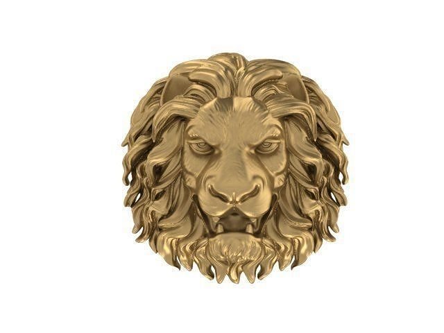 Lion head  3D print model