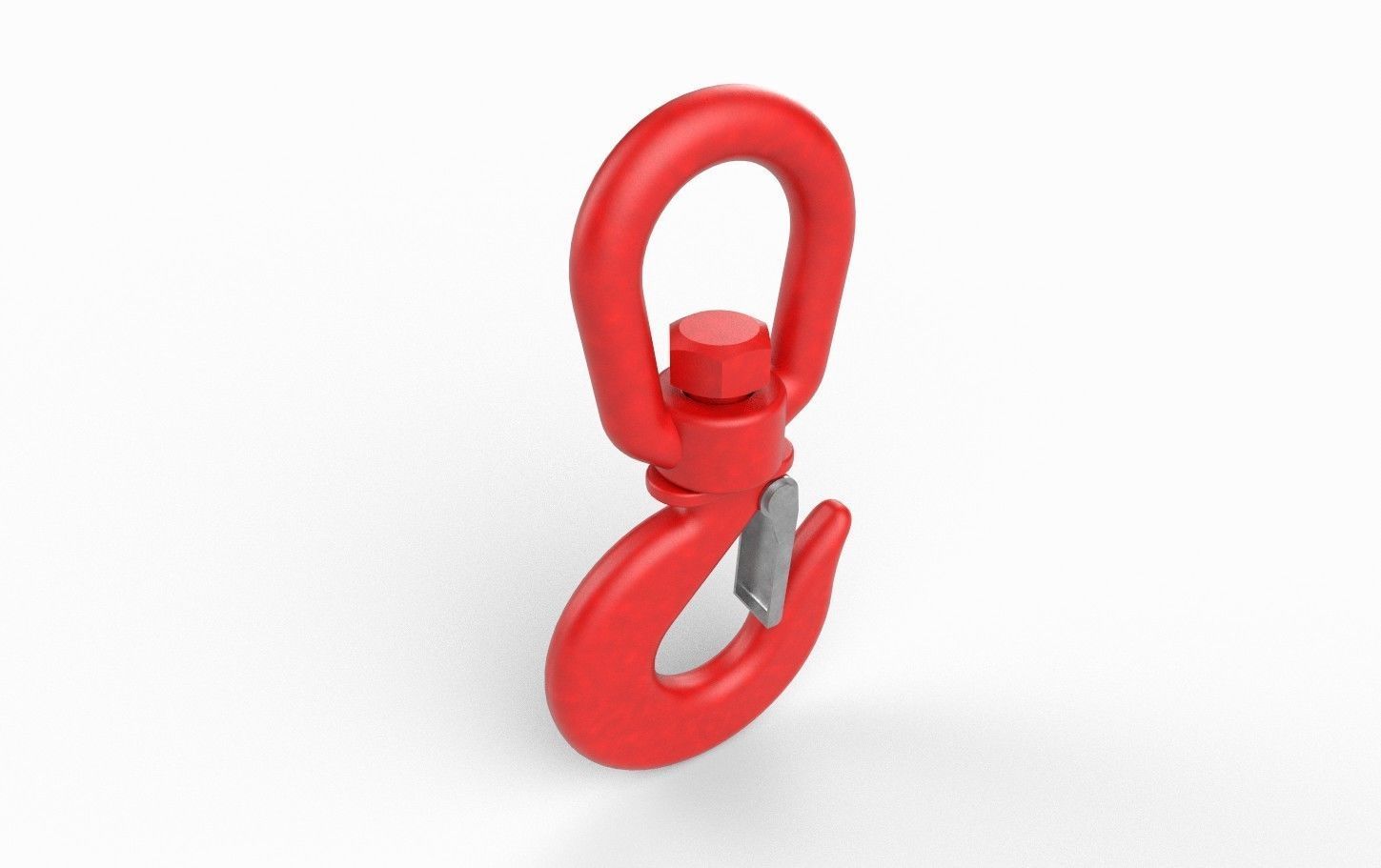 Crane Hock M4 Low-poly 3D model_24