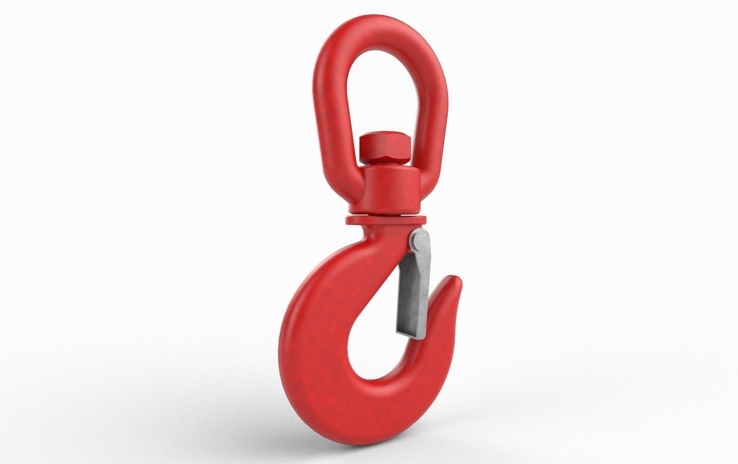 Crane Hock M4 Low-poly 3D model_23