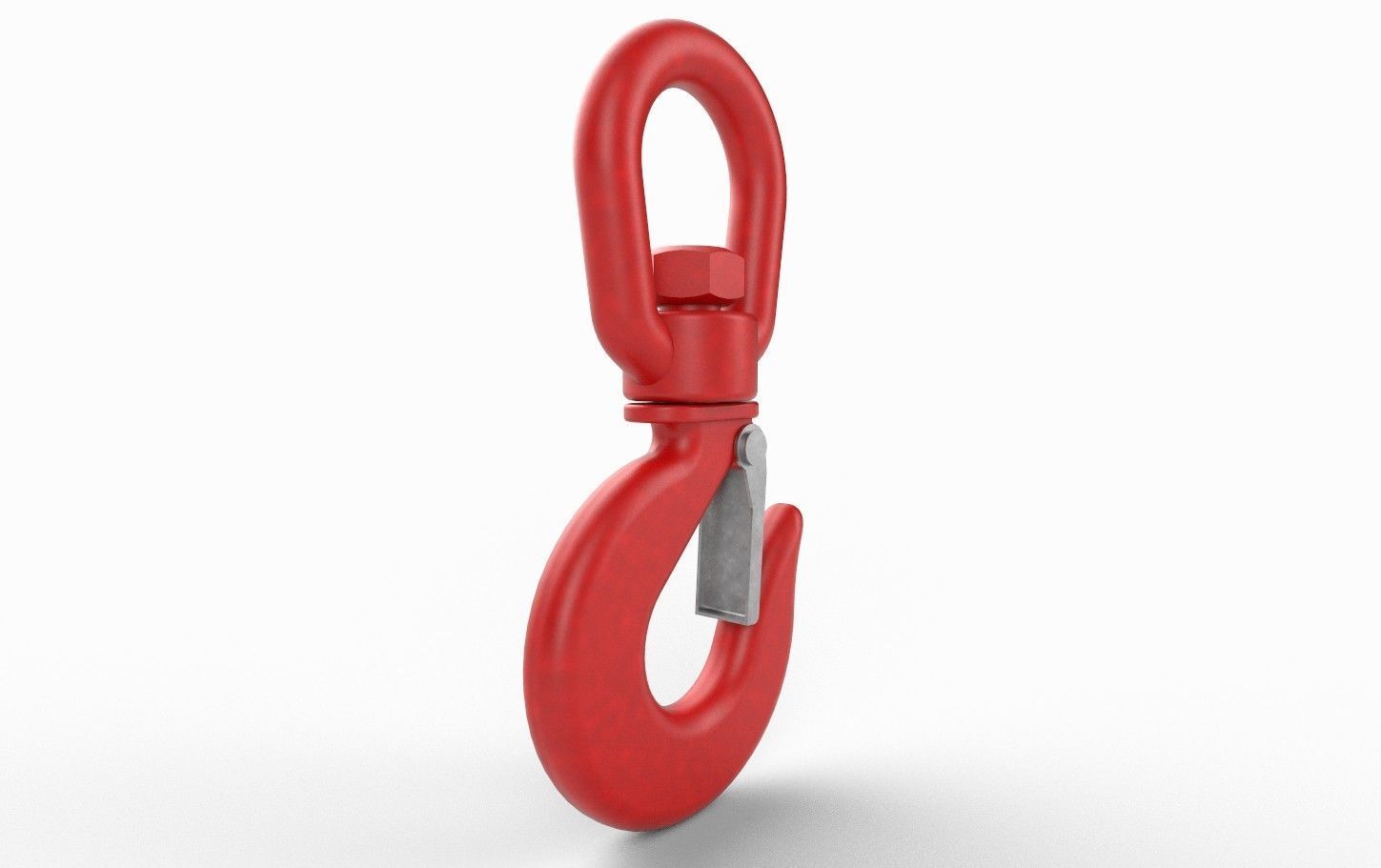 Crane Hock M4 Low-poly 3D model_4