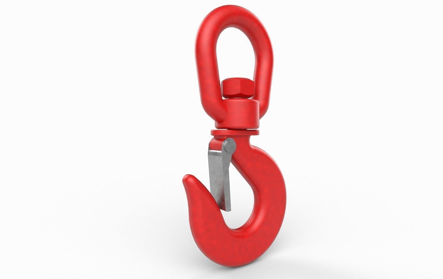 Crane Hock M4 Low-poly 3D model_18