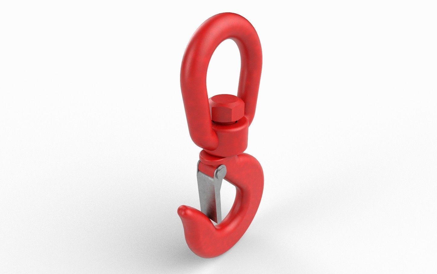 Crane Hock M4 Low-poly 3D model_8