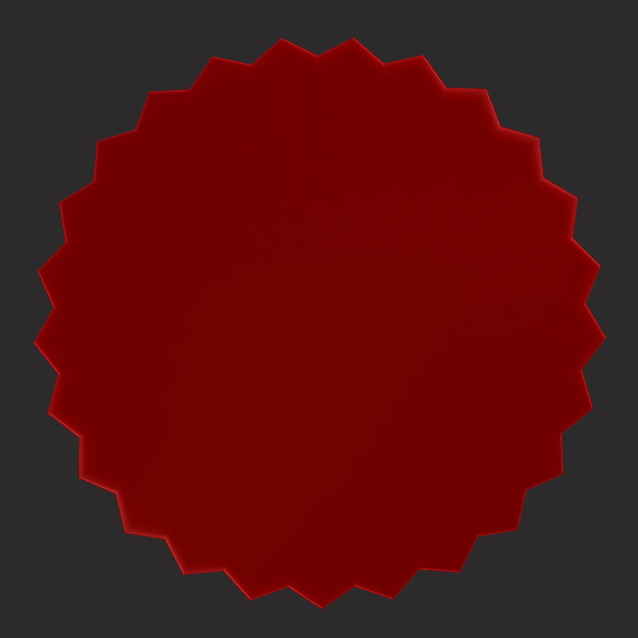 Valentines Rose Cupcake Low-poly 3D model_11