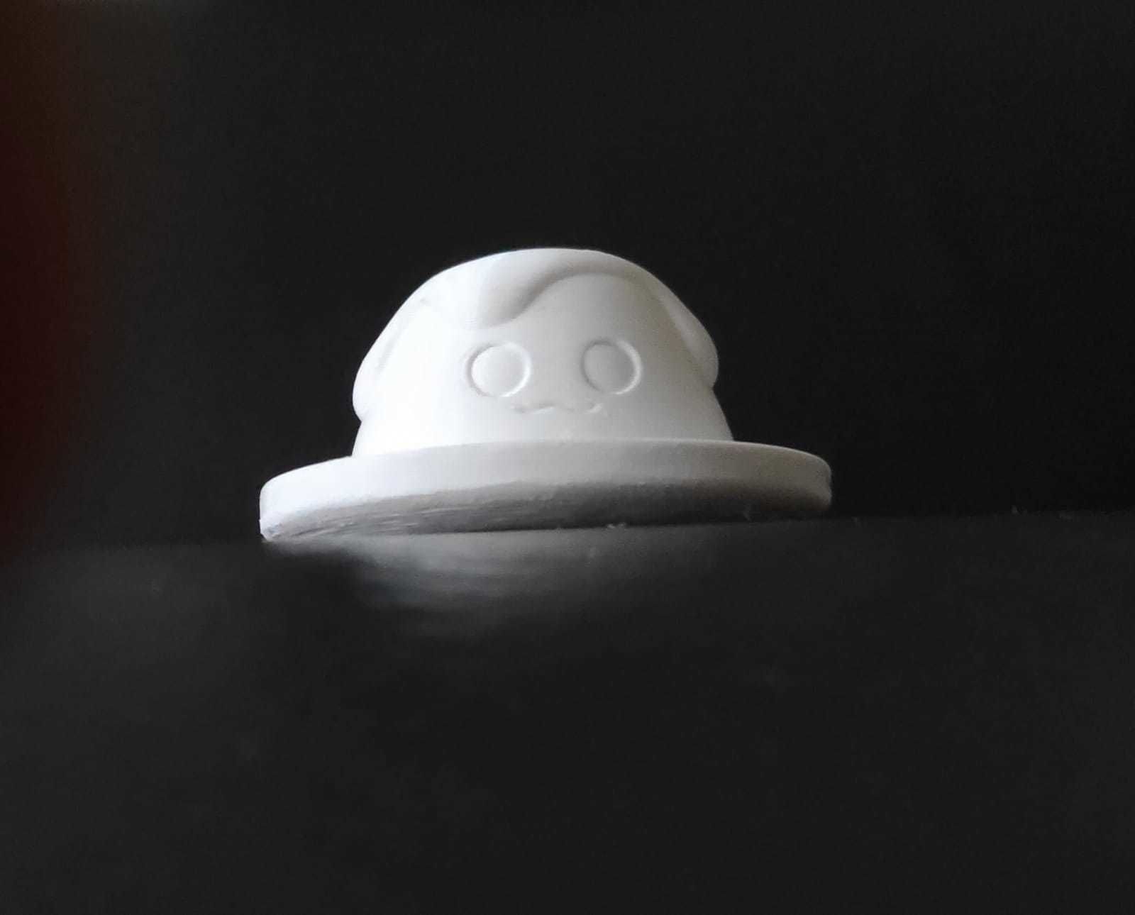 Pudding hat 3D print model_10