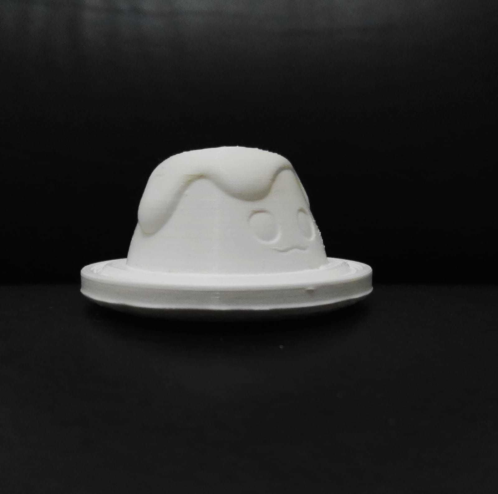 Pudding hat 3D print model_8