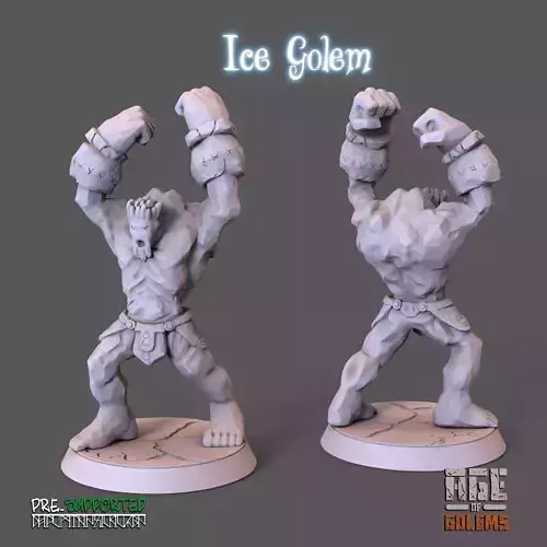 Ice Golem Pose 2