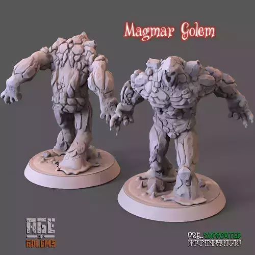 Magma Golem Pose 2