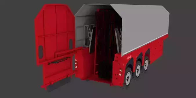 Cam dorsesi Low-poly 3D model