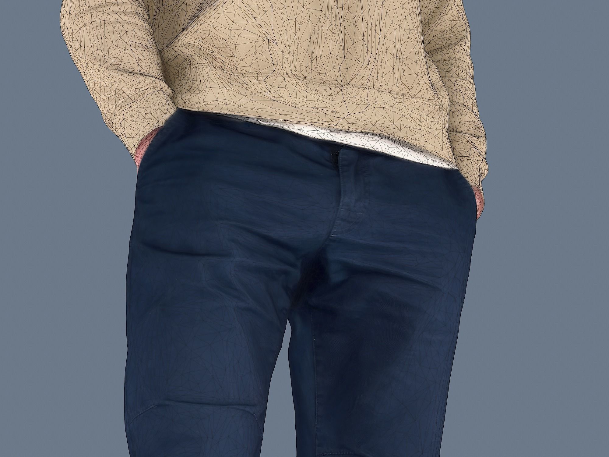 Attractive Young Guy 3D model_14