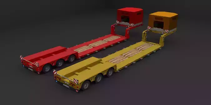 Kassbohrer low loader