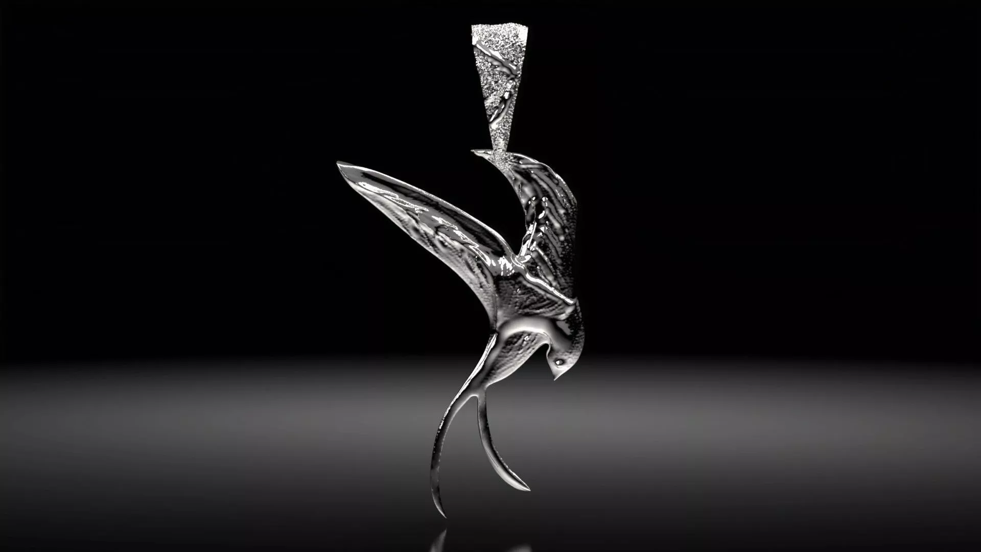 the witcher swallow bird 3D print model