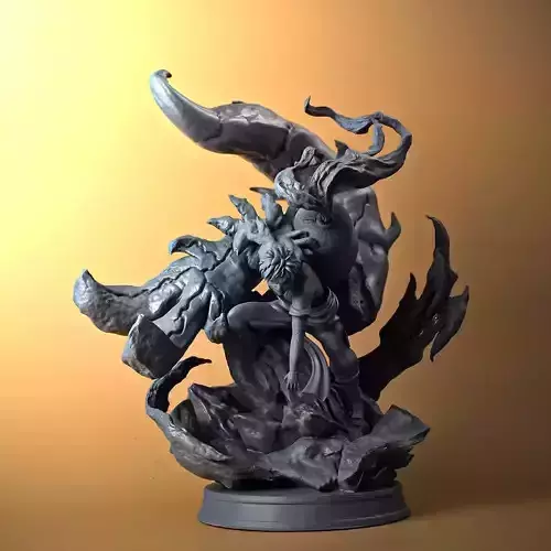 Gaara Sand Demon 3d statue 3D print model