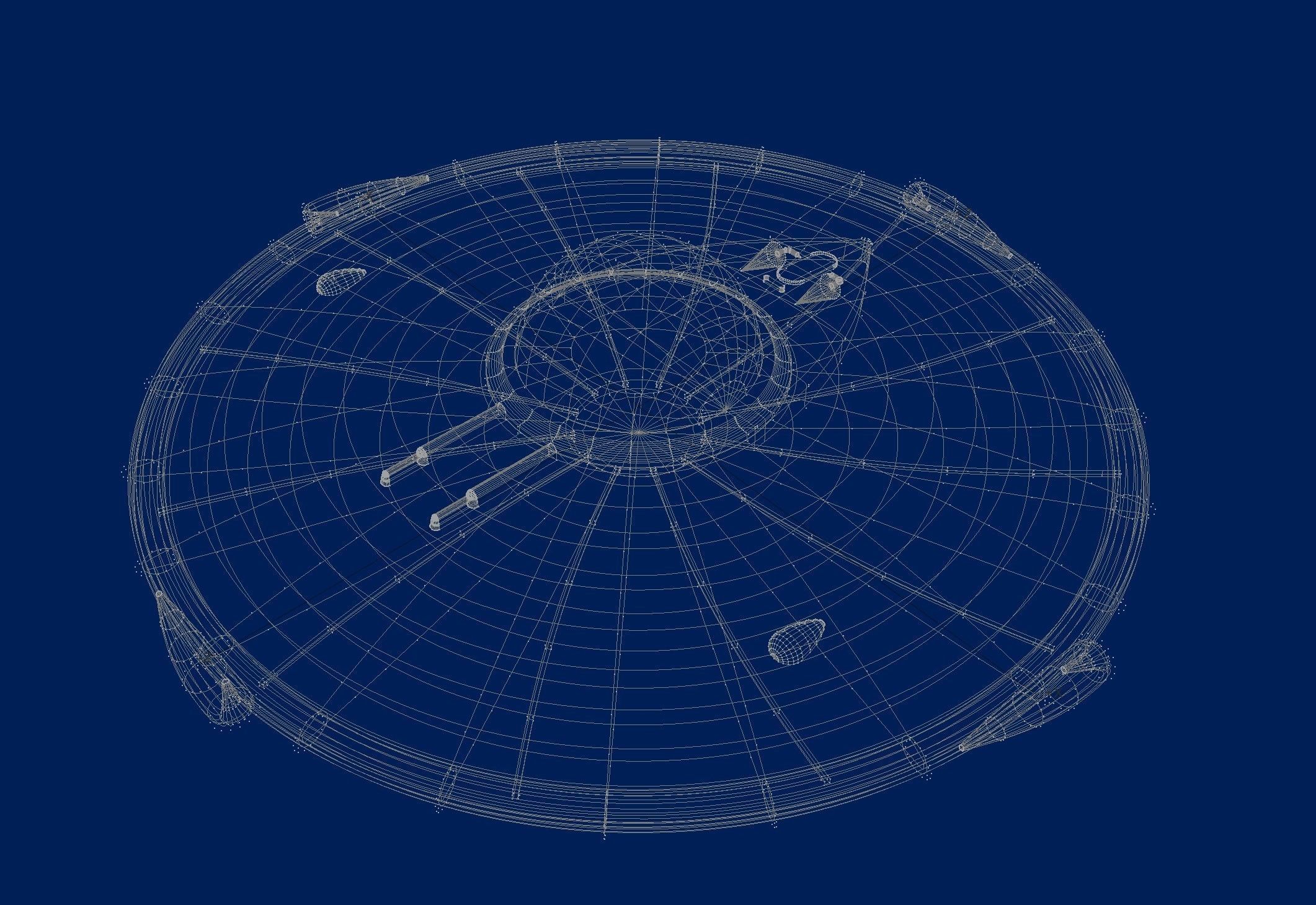 Plan 9 saucer Free 3D model_3