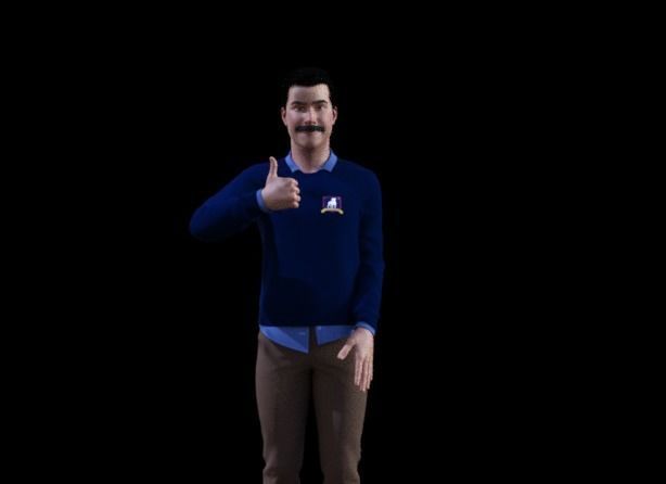 Ted Lasso Character Model 3D model_1
