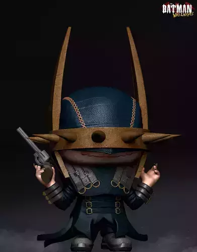 Batman Who Laughs - Funko Pop 3D print model