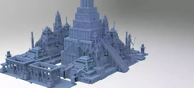 Alien Gods Colossal Gods Pyramid 