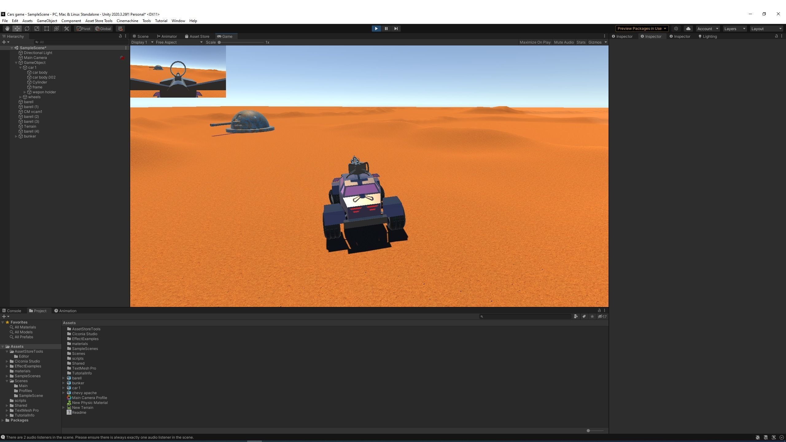3D model car 1 VR / AR / low-poly | CGTrader