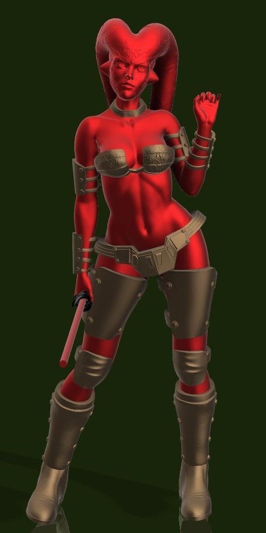 Darth Talon Armor Kits 3D print model_1