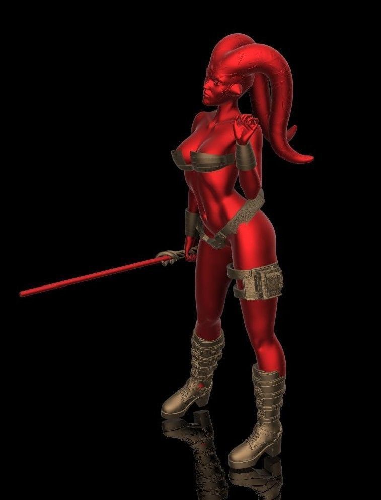 Darth Talon Armor Kits 3D print model_3