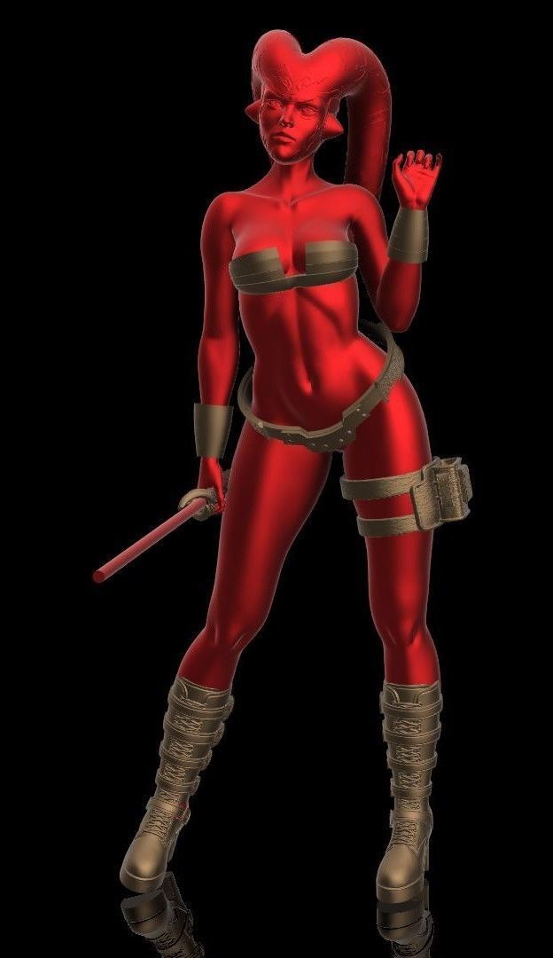 Darth Talon Armor Kits 3D print model_2