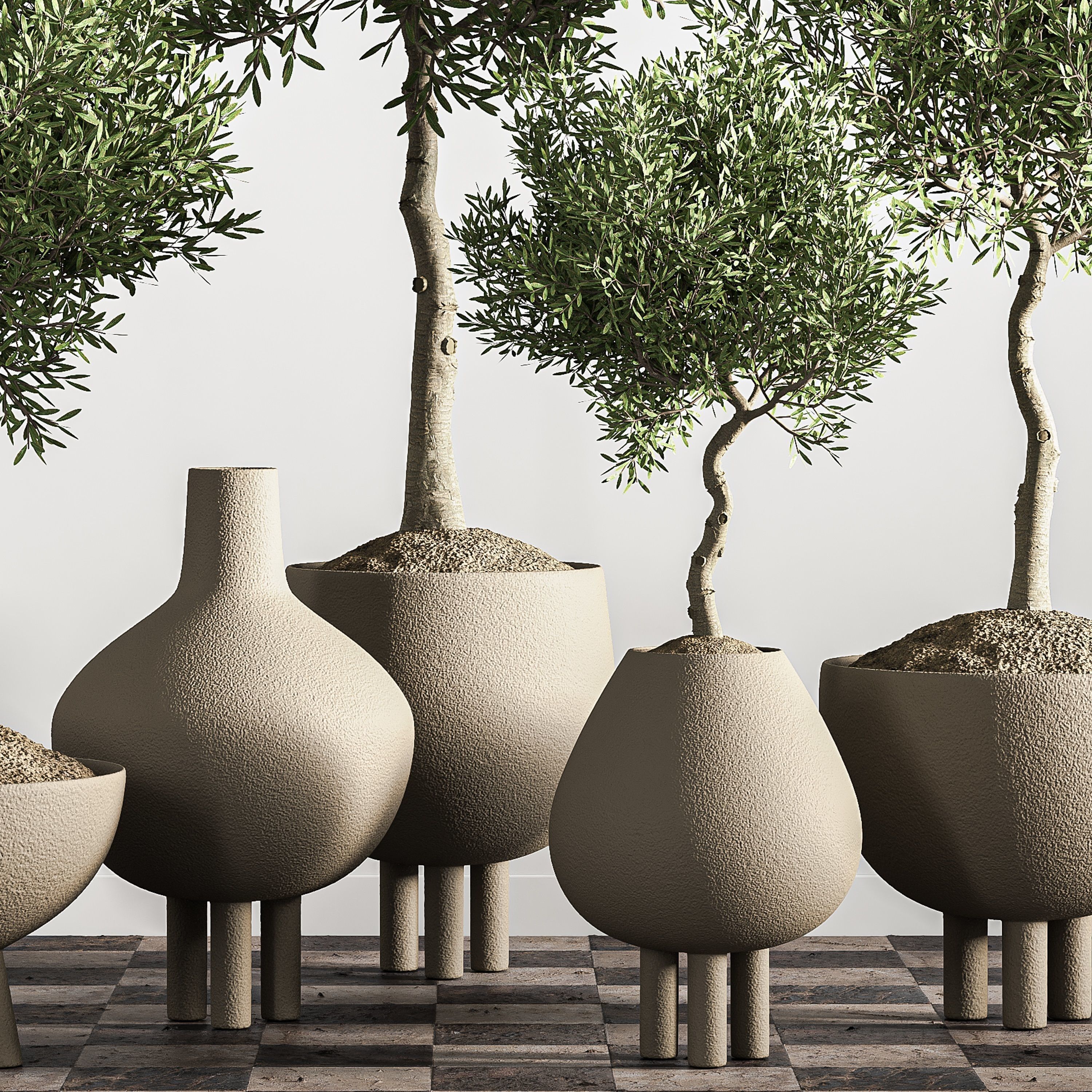 indoor plant stant 46 3D model_2
