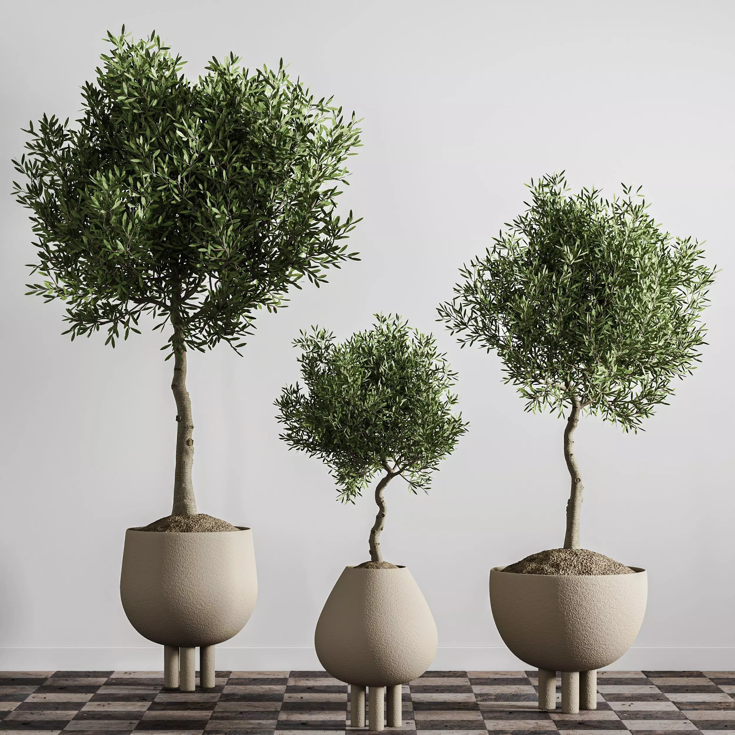 indoor plant stant 46 3D model_0