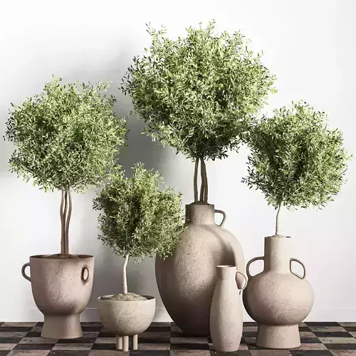 indoor plant stant 47 3D model
