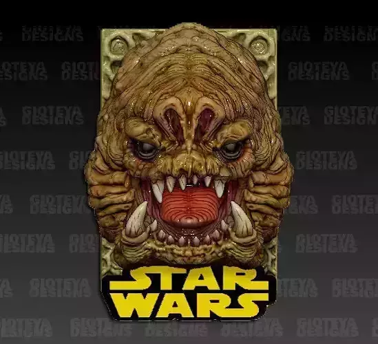 Starwars Rancor Magnet