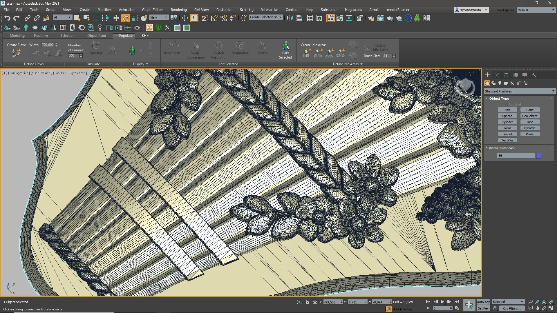 Ornamental Kitbash 3D print model_11