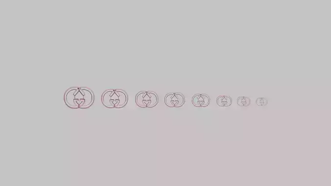 cookie cutter gucci logo