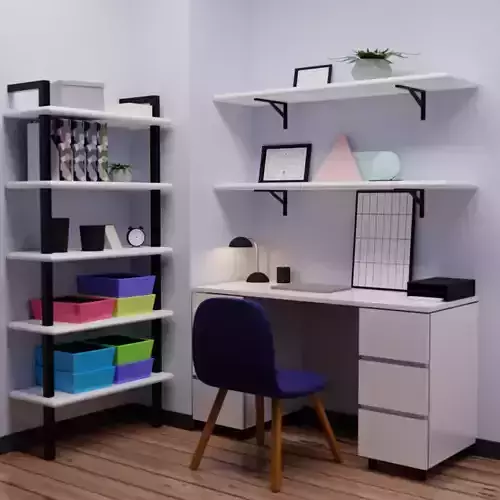 Office Furniture Free 3D model