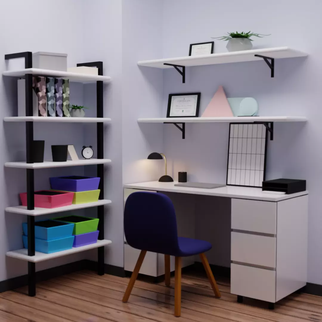 Office Furniture Free 3D model